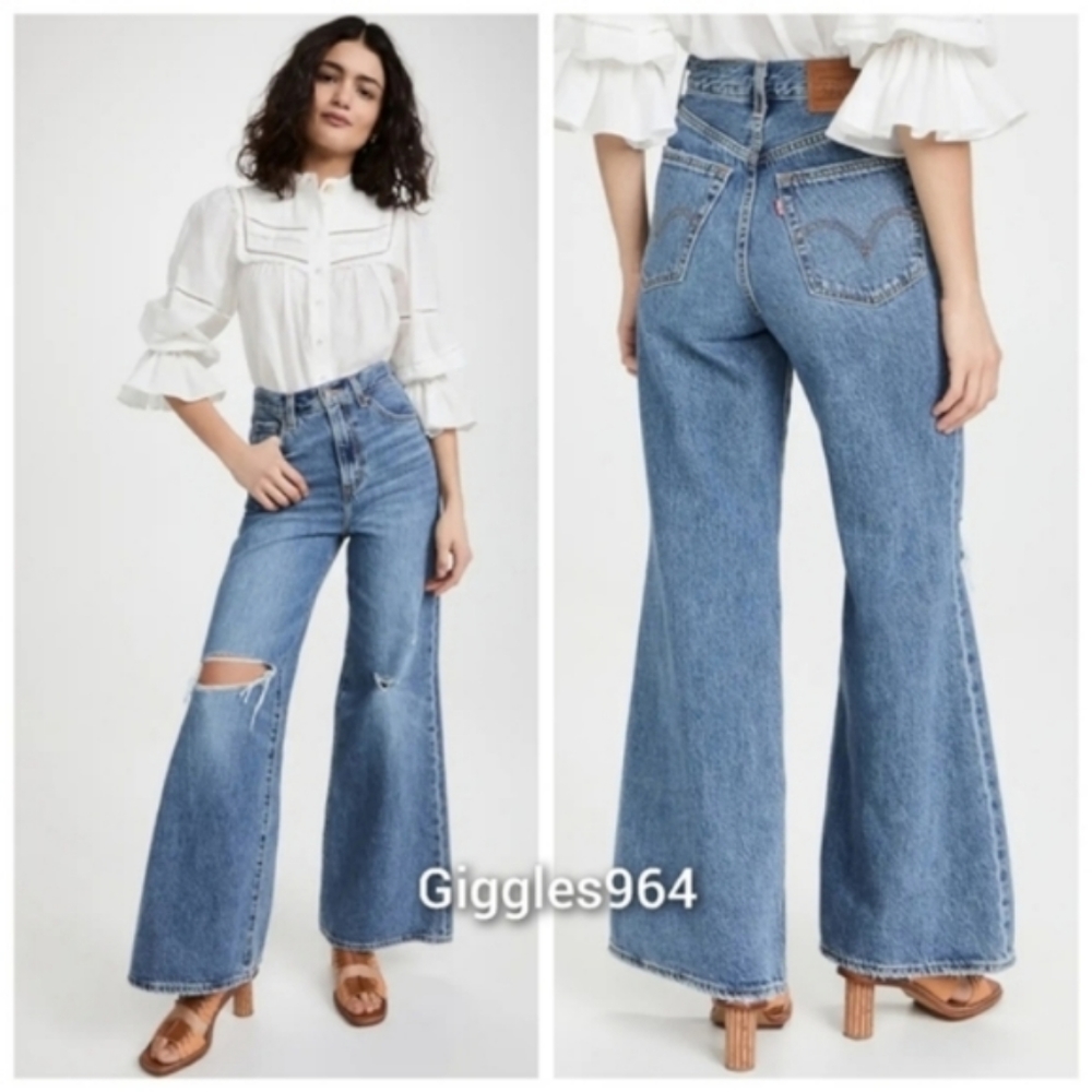 Levi's Ribcage High Rise Bootcut Jeans - Picture 13 of 15